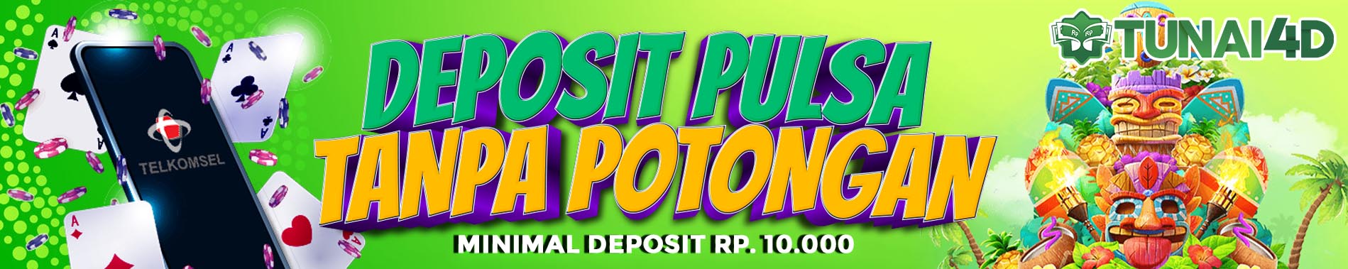 depo pulsa tanpa potongan